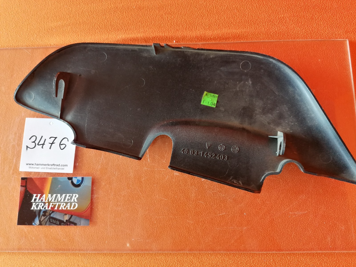 BMW R80 R100 Monolever Seitendeckel Batterieabdeckung links 34762
