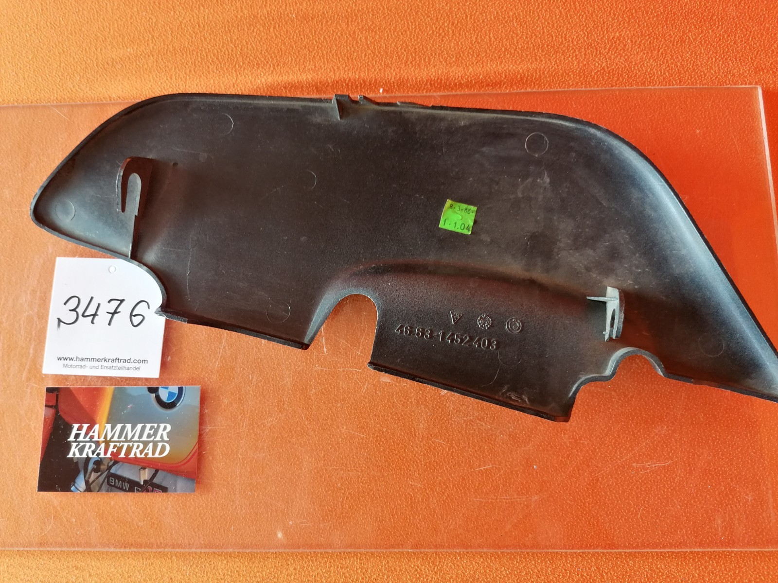 BMW R80 R100 Monolever Seitendeckel Batterieabdeckung links 34762