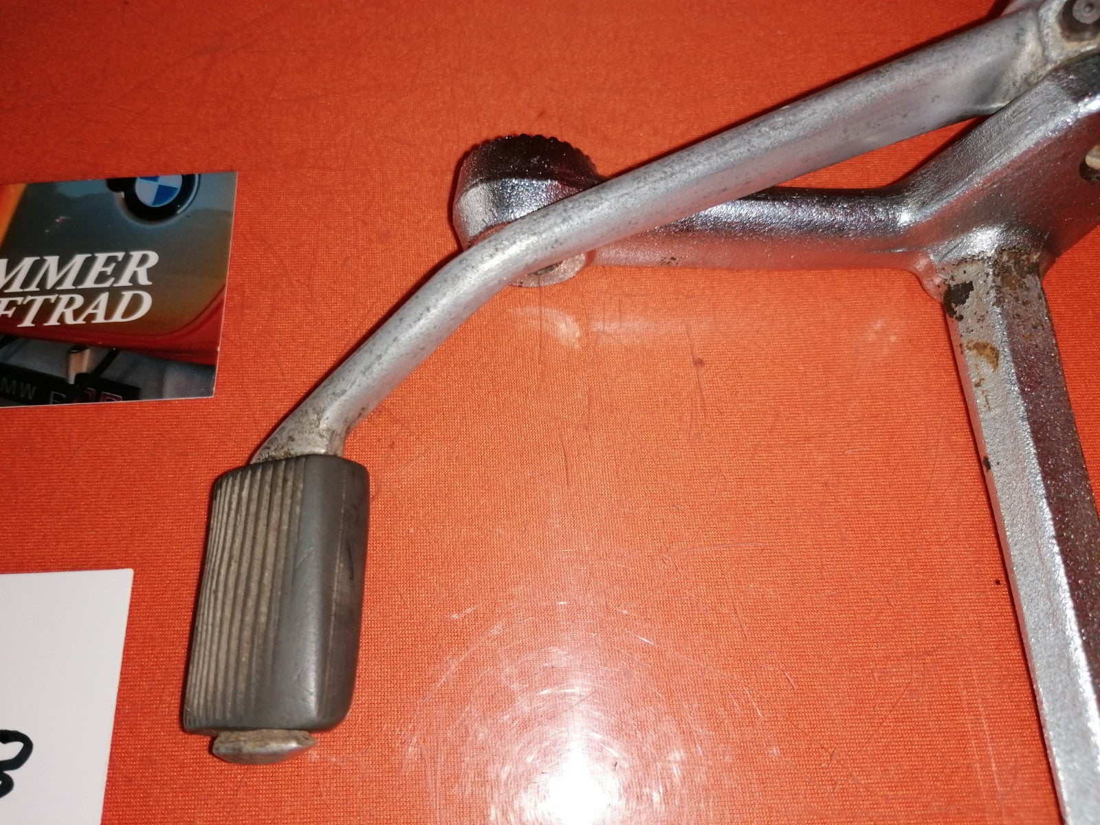 BMW R75 R80 R100 Schalthebel Fußraste links 35682