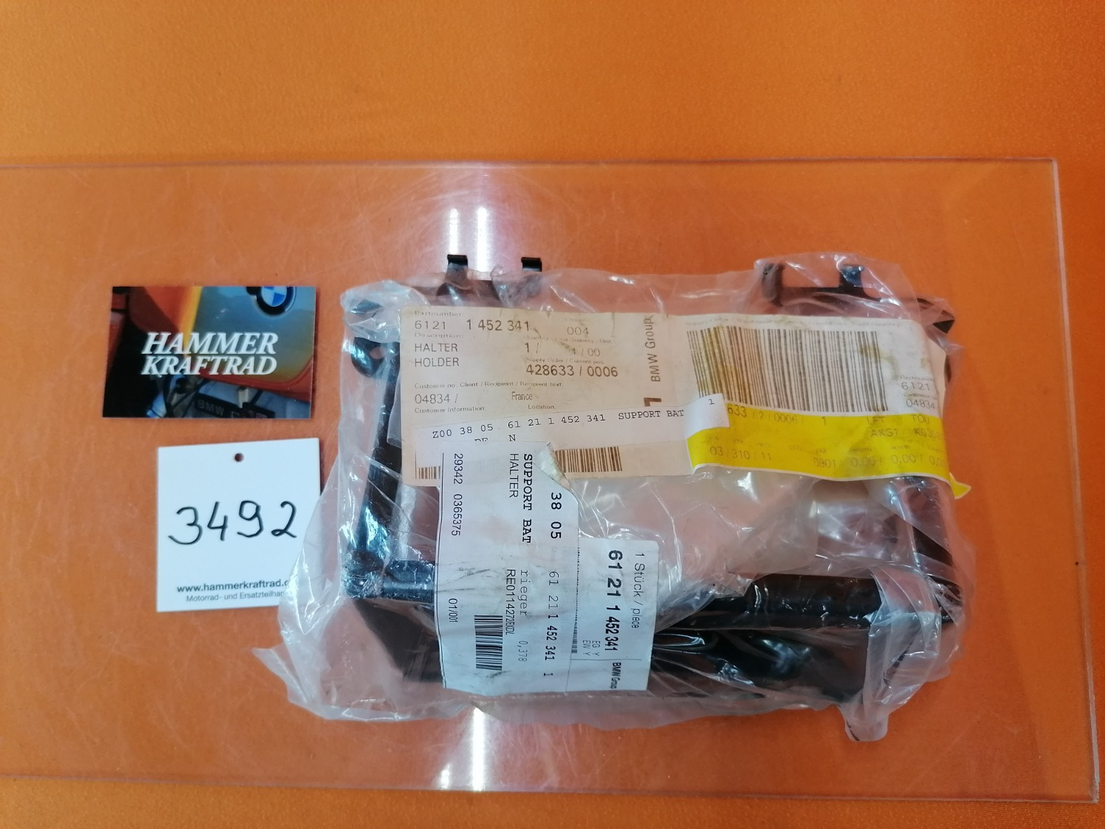 BMW R80 R100 Batteriekasten NEU 34921