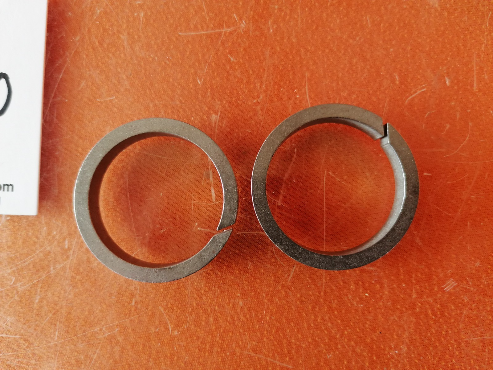 BMW R45 Krümmer Klemmringe NEU Dichtring 35104