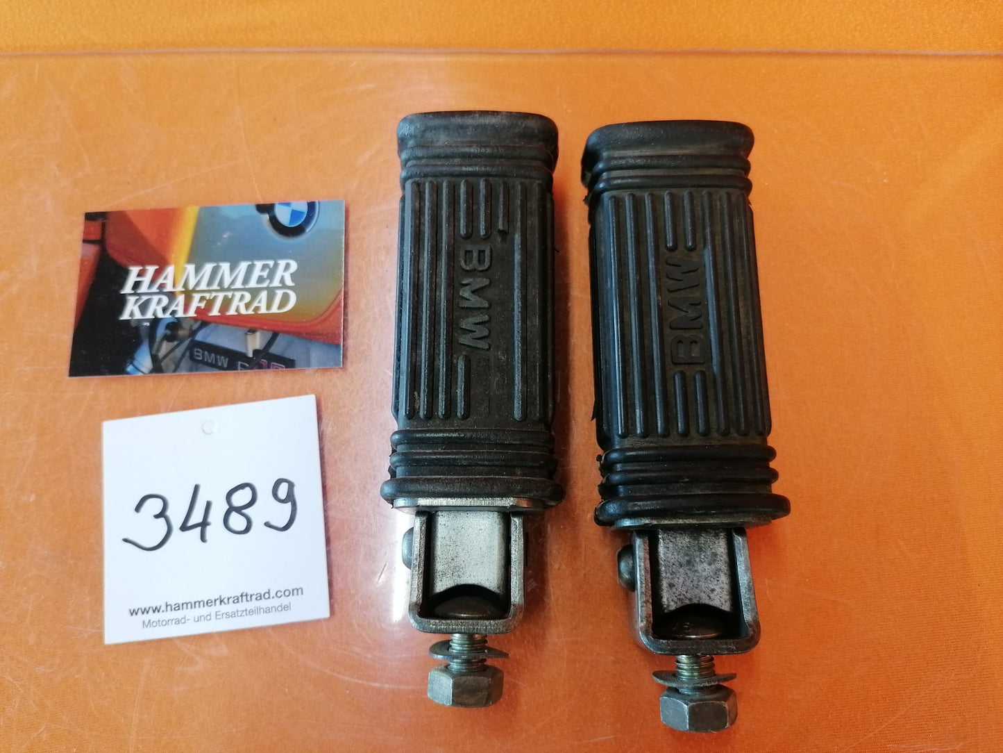 BMW R80 R100 Sozius Fußrasten 34880