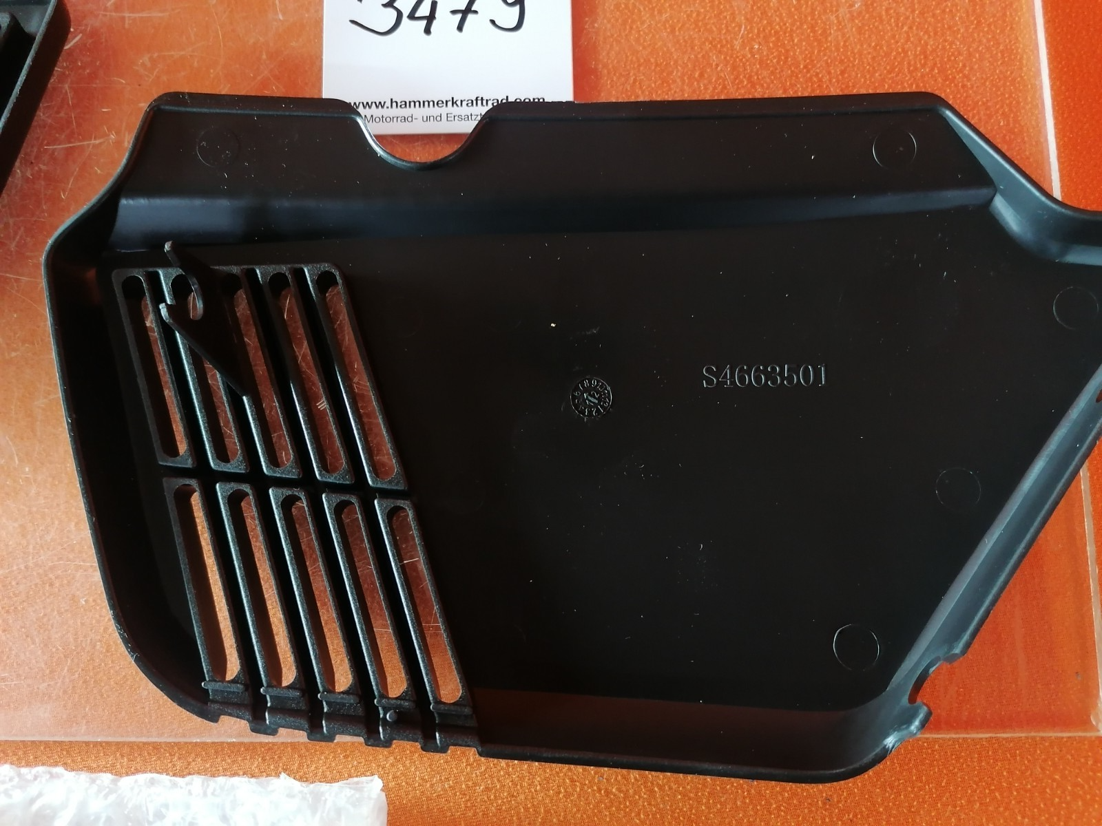BMW R45 R65 Seitendeckel Batterieabdeckung rechts links 34794