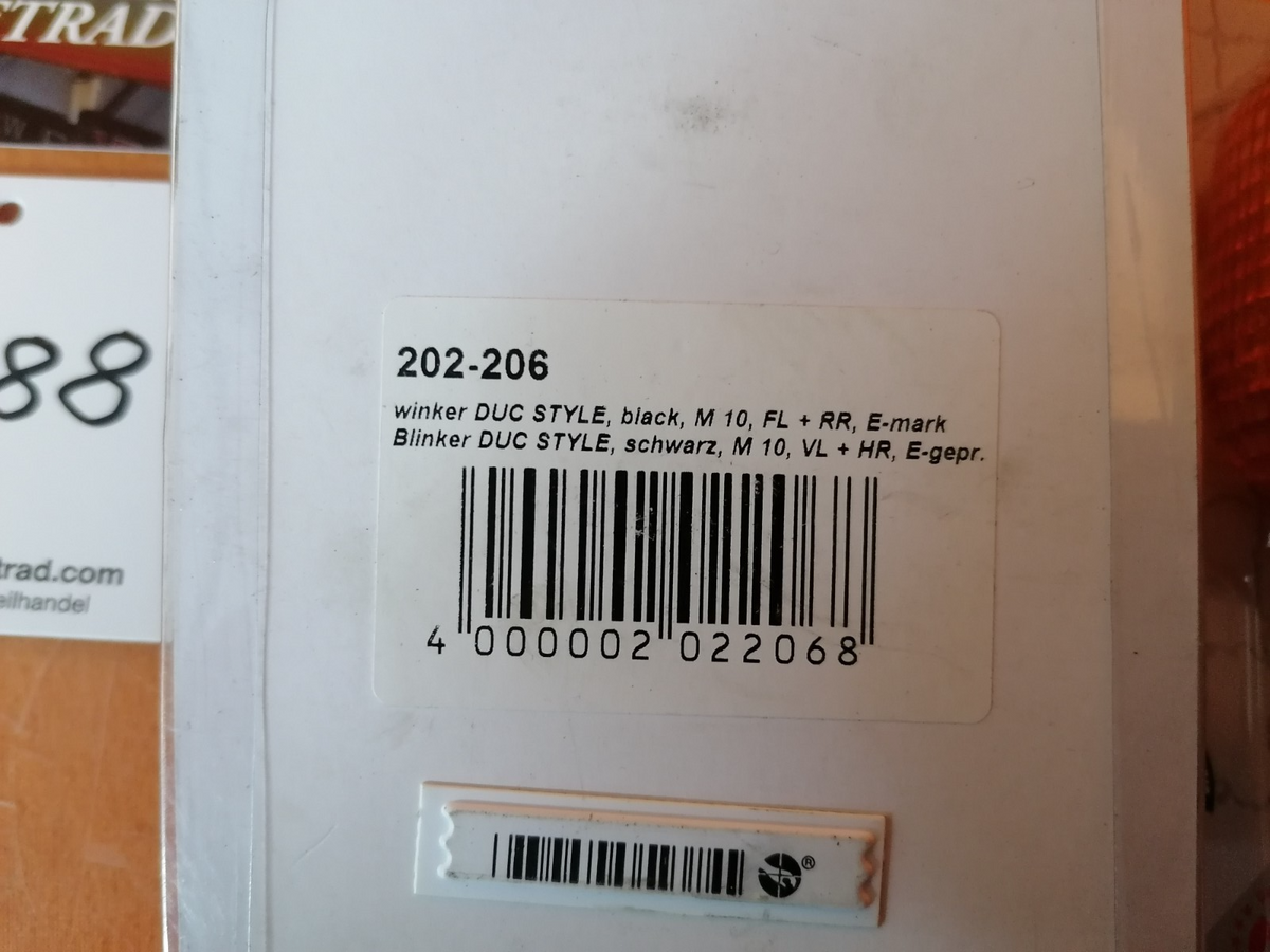 Motorrad Zubehör Blinker NEU OEM 37882