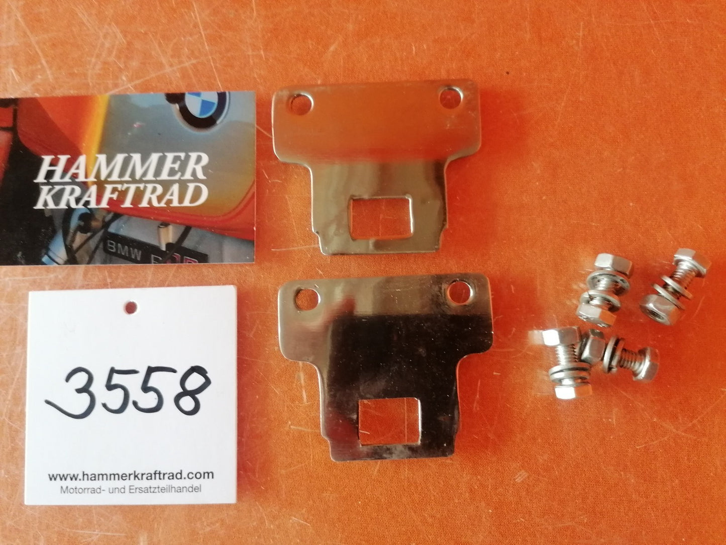BMW R45 R75 R80 R90 R100 Kofferverriegelungsblech Haltelasche 35580