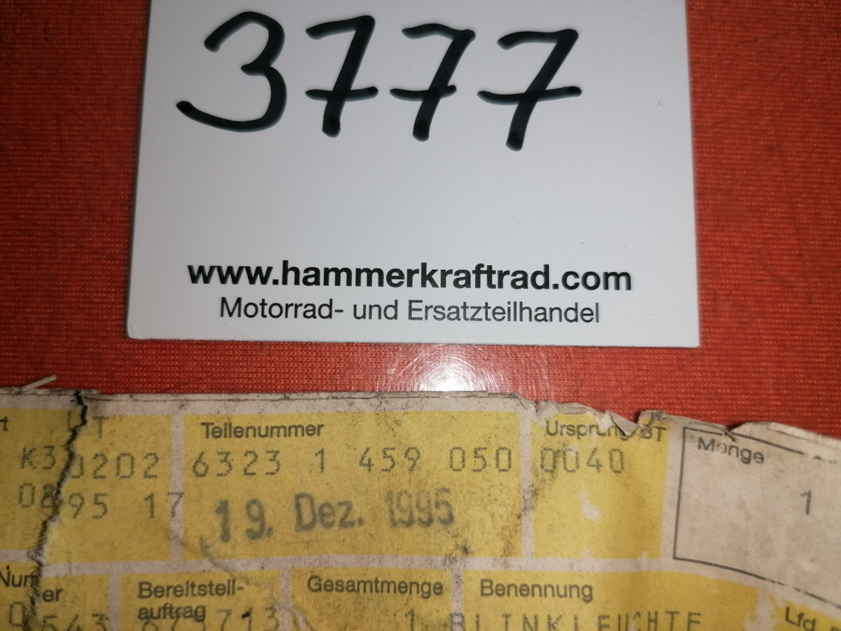 BMW K75 Blinker NEU OEM 37774