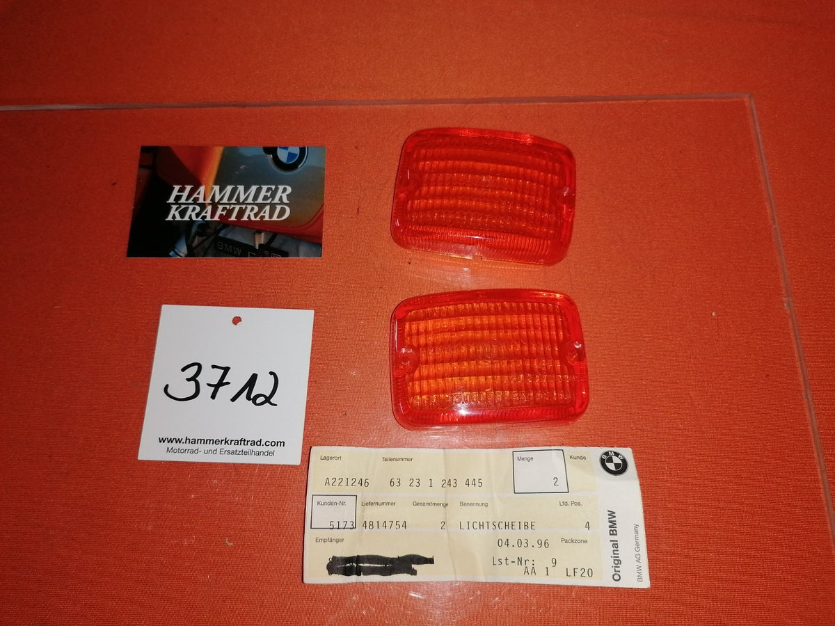 BMW R80 R100 und andere Modelle Blinker Glas NEU OEM 37120