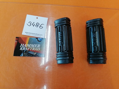 BMW R80 R100 Fahrer Fußrasten Gummi NEU 34862
