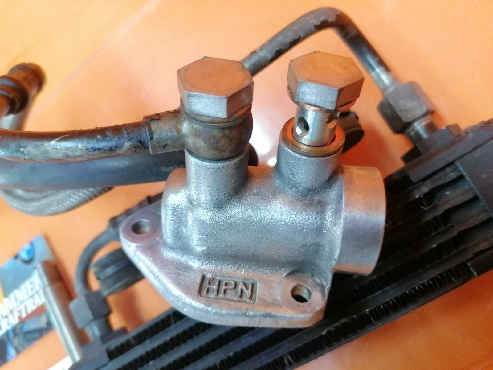 BMW R80GS R100GS Ölkühler Set HPN 35913