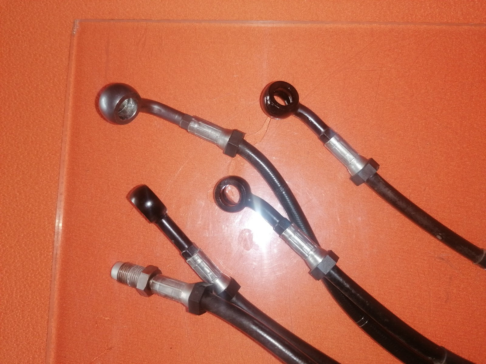 BMW R1100 GS Stahlflex Bremsleitungen ABS 33251