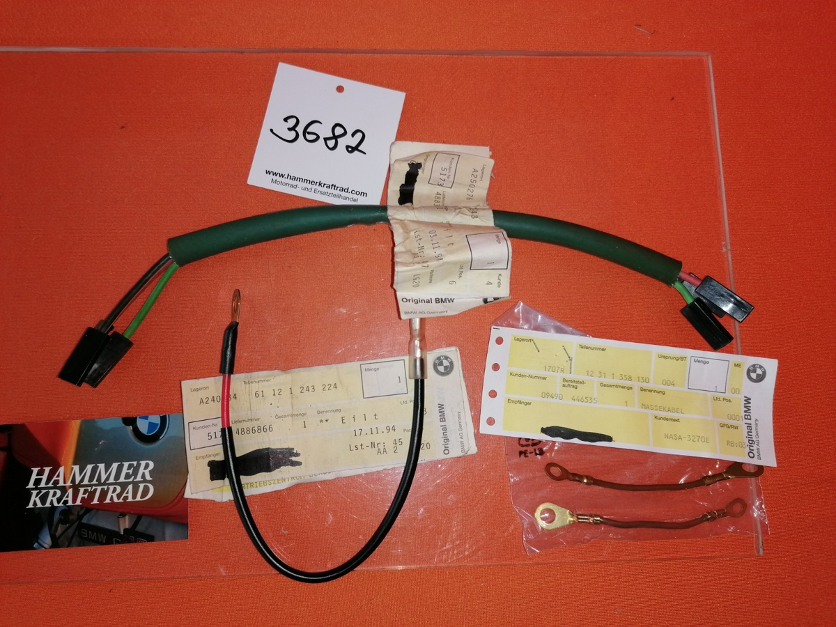 BMW R45 R65 R75 R80 R90 R100 Kabelsatz Lichtmaschinenkabel NEU OEM 36825