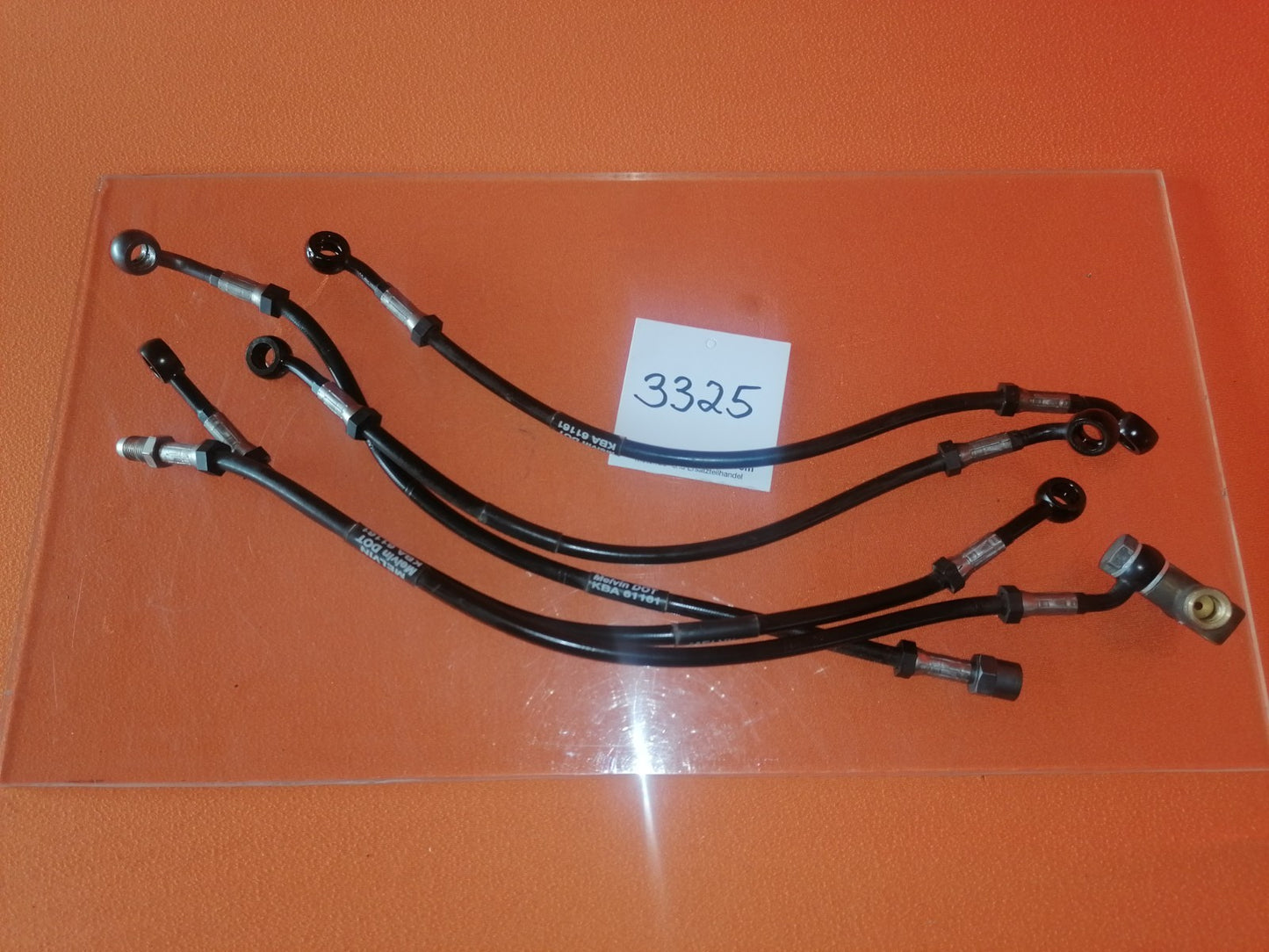 BMW R1100 GS Stahlflex Bremsleitungen ABS 33250