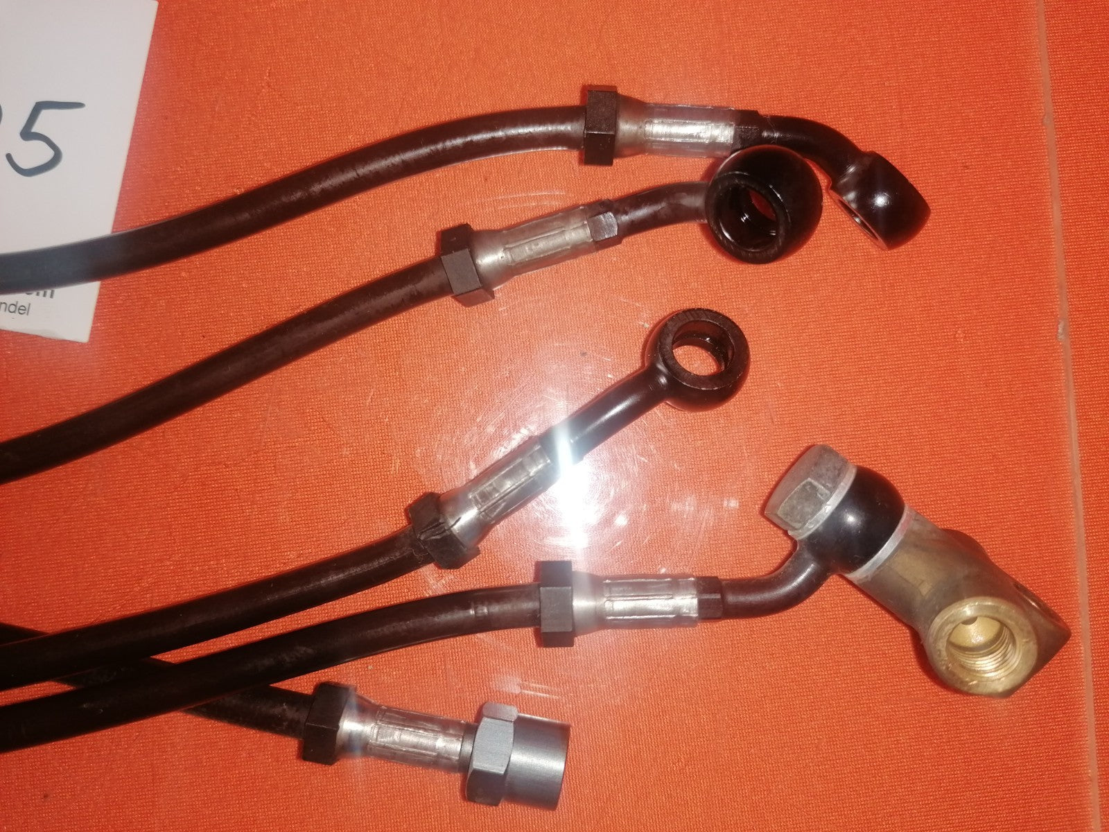 BMW R1100 GS Stahlflex Bremsleitungen ABS 33252