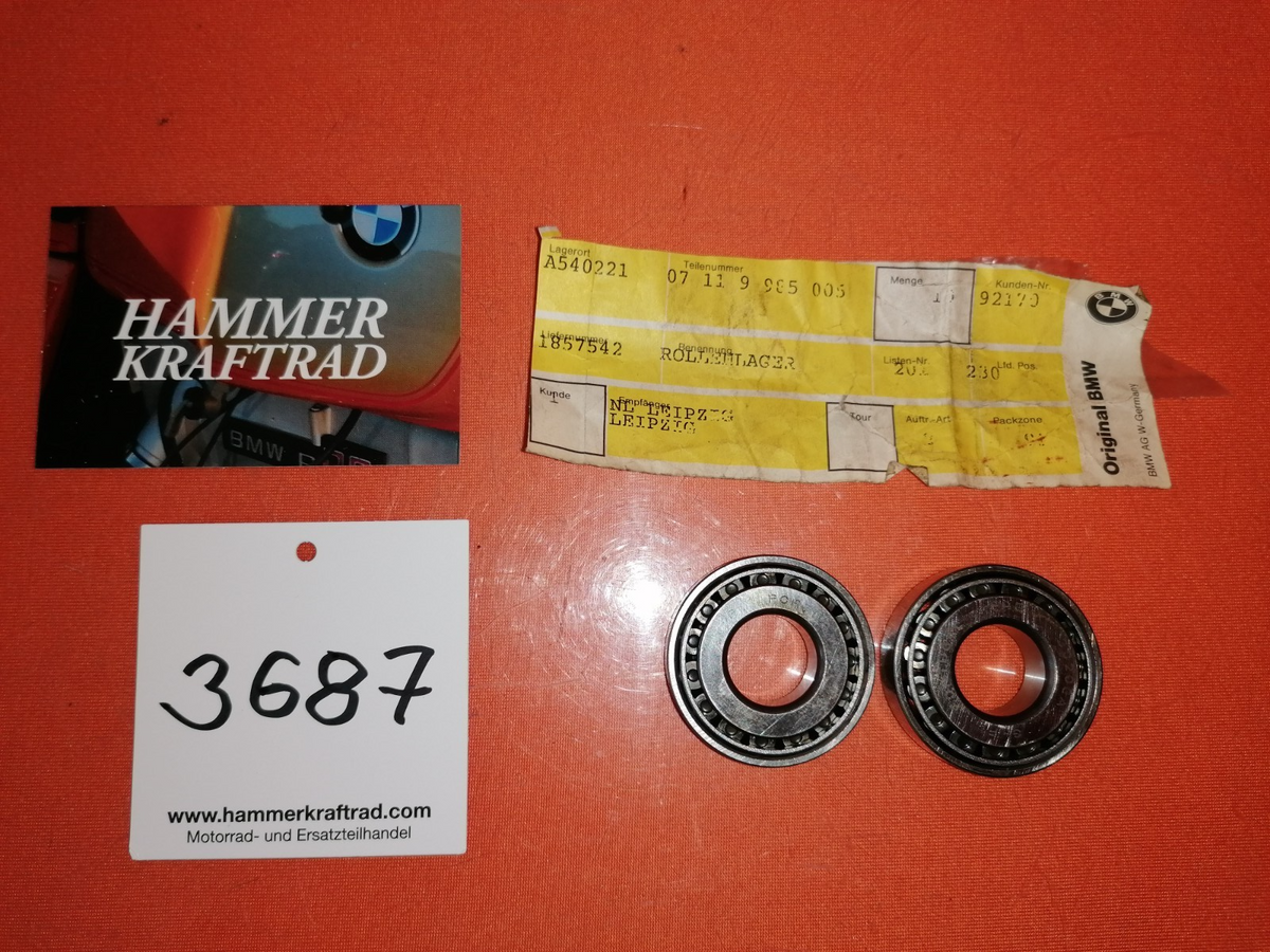 BMW R60 R75 R80 R90 R100/7 Schwingenlager Radlager Speichenrad NEU OEM 36870