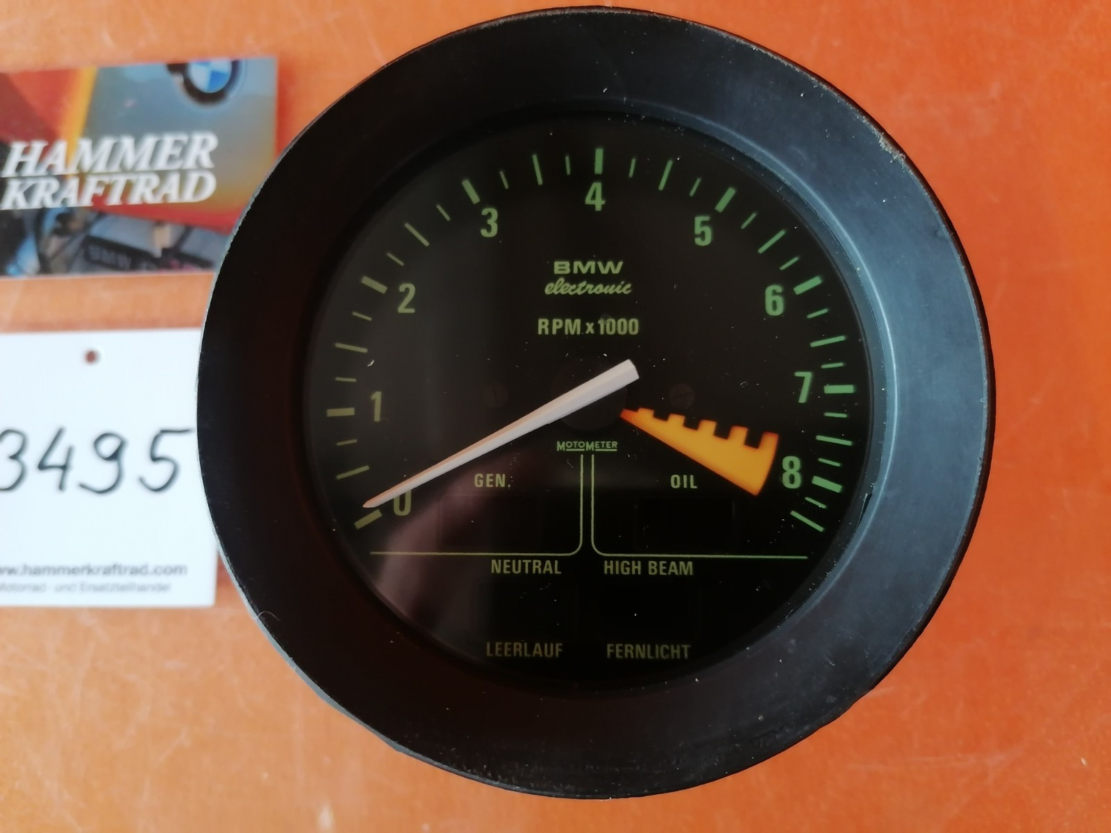 BMW R45 R65 R80 ST Drehzahlmesser 34956