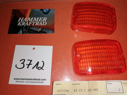 BMW R80 R100 und andere Modelle Blinker Glas NEU OEM 37123