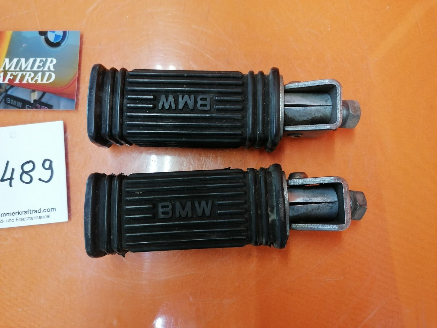 BMW R80 R100 Sozius Fußrasten 34884