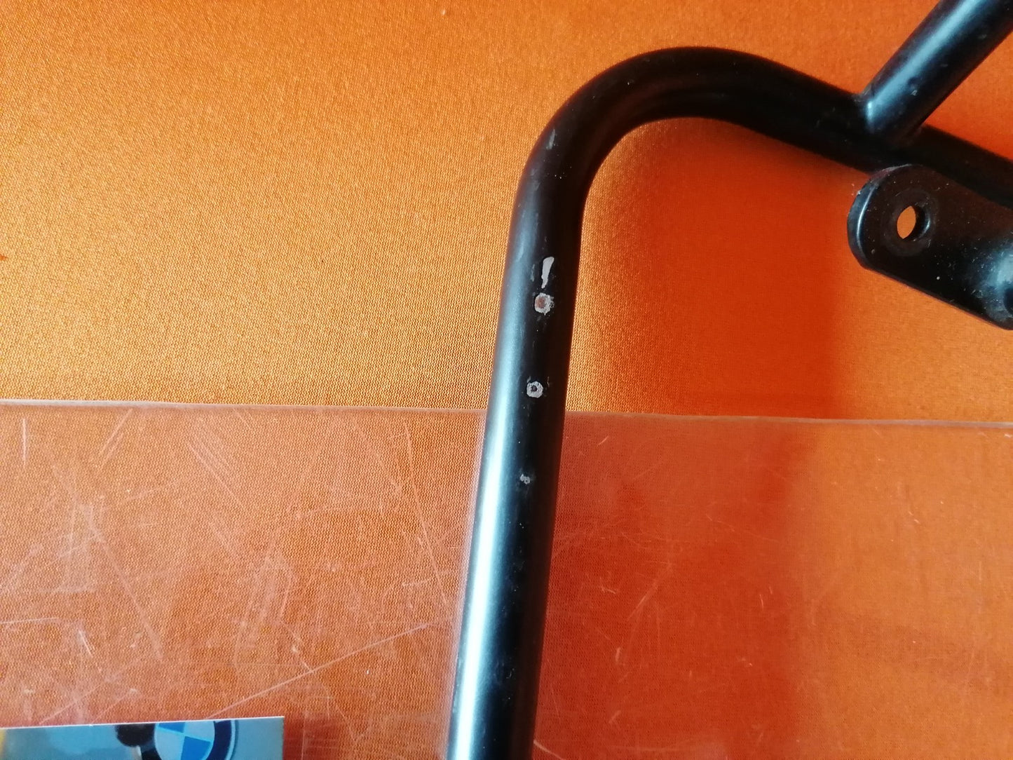 BMW R80 R100 GS Kofferhalter Kofferträger asymmetrisch  35573