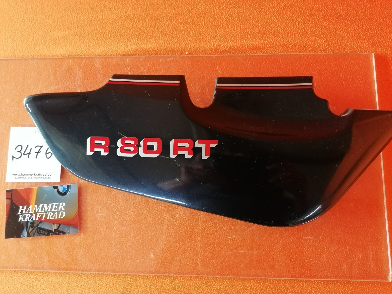BMW R80 R100 Monolever Seitendeckel Batterieabdeckung links 34761